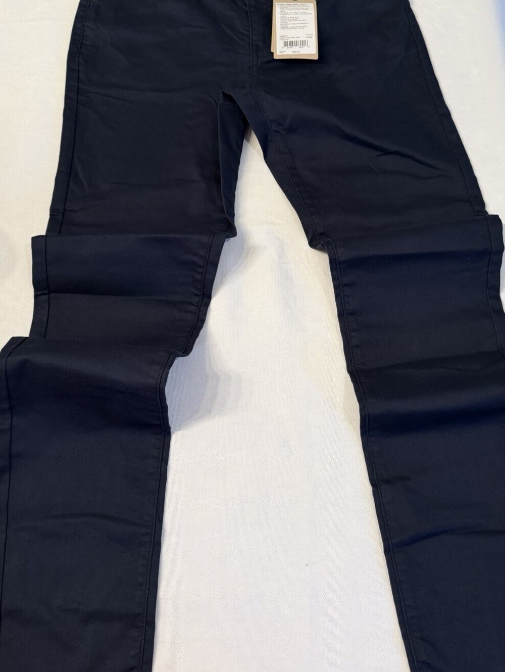 NWT prAna 4 Regular Kayla High Rise Jeans Womens 27x32 Indie Blue Stretch Denim